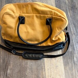 Stylish Yellow and Black Tote Bag